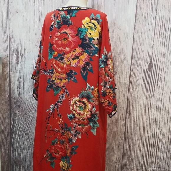 Flying Tomato Kimono Top w/ Open Front - Picture 4 of 7